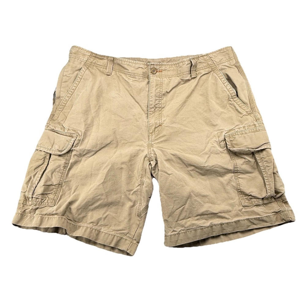 L.L. Bean Natural Fit Cargo Shorts Twill 10" Inseam Mens 40W 503740